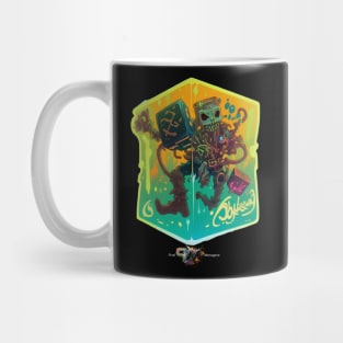 Gelatinous Cube D&D Monster Graffiti Mug